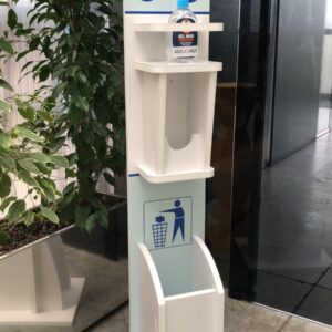 Colonnina dispenser igienizzante eco